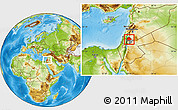 Physical Location Map of Irbid