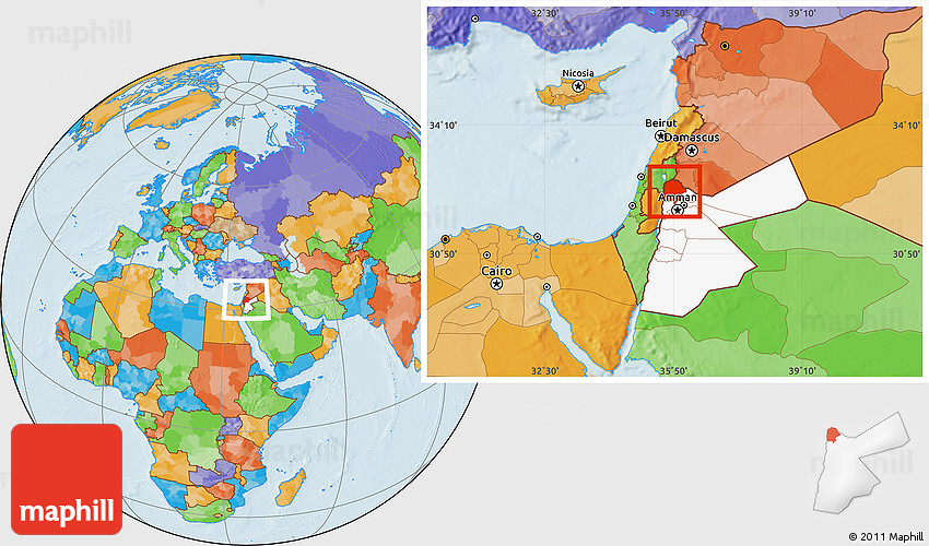 jordan country location