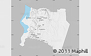 Gray Map of Karak, single color outside