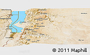 Satellite Panoramic Map of Karak