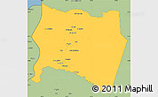 Savanna Style Simple Map of Karak