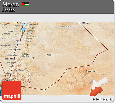Satellite 3D Map of Ma-an