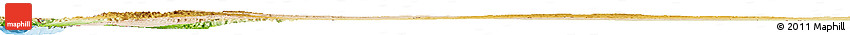Satellite Horizon Map of Ma-an, physical outside Satellite Horizon Map of Ma-an, physical outside