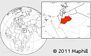 Blank Location Map of Ma-an