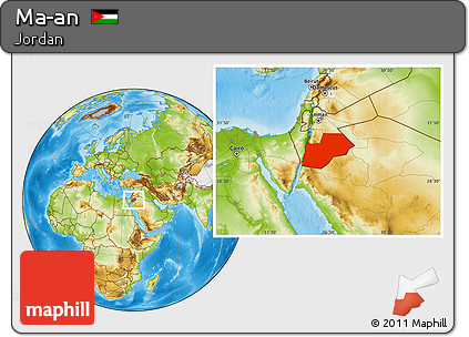 Physical Location Map of Ma-an