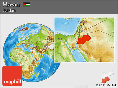 Physical Location Map of Ma-an