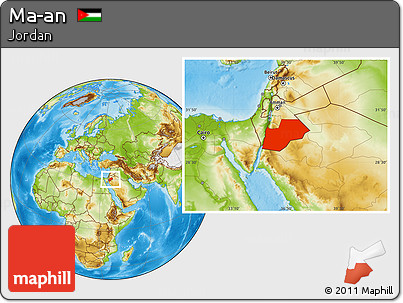 Physical Location Map of Ma-an