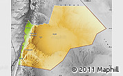 Physical Map of Ma-an, desaturated