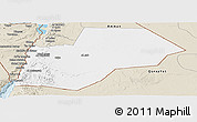 Classic Style Panoramic Map of Ma-an