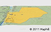 Savanna Style Panoramic Map of Ma-an