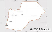 Classic Style Simple Map of Ma-an, cropped outside