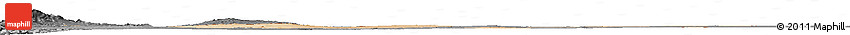 Satellite Horizon Map of Mafraq, darken, desaturated