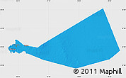 Political Map of Mafraq, single color outside