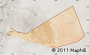 Satellite Map of Mafraq, lighten, semi-desaturated