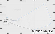 Silver Style Map of Mafraq, single color outside