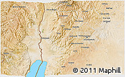 Satellite 3D Map of Salt (Balqa)