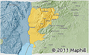 Savanna Style 3D Map of Salt (Balqa)