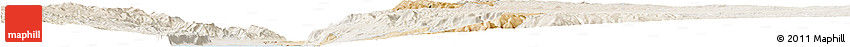 Satellite Horizon Map of Salt (Balqa), lighten