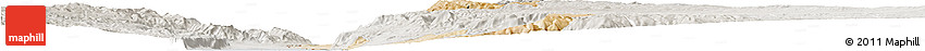 Satellite Horizon Map of Salt (Balqa), lighten, semi-desaturated
