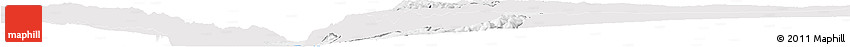 Silver Style Horizon Map of Salt (Balqa), single color outside