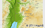 Physical Map of Salt (Balqa)