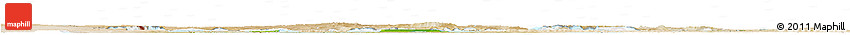 Physical Horizon Map of Aral Sea, satellite outside