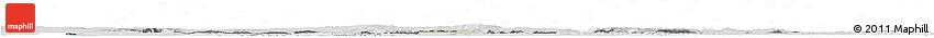 Shaded Relief Horizon Map of Aral Sea, desaturated