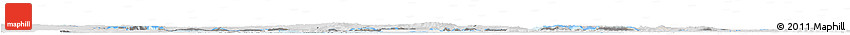 Silver Style Horizon Map of Aral Sea