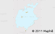 Satellite Map of Aral Sea, cropped outside
