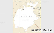 Classic Style Simple Map of Aral Sea