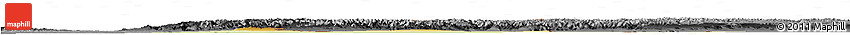 Physical Horizon Map of Dzhambul, darken, desaturated