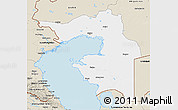 Classic Style 3D Map of Guryev