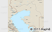 Shaded Relief 3D Map of Guryev