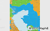 Political Map of Guryev