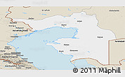 Classic Style Panoramic Map of Guryev