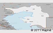 Gray Panoramic Map of Guryev