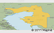 Savanna Style Panoramic Map of Guryev