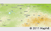 Physical 3D Map of Karaganda