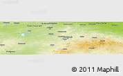 Physical Panoramic Map of Karaganda