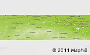 Physical Panoramic Map of Kochetav