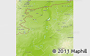 Physical 3D Map of Kustanay