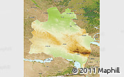 Physical 3D Map of Semipalatinsk, satellite outside