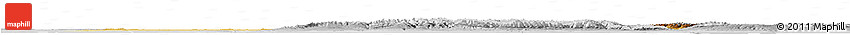 Physical Horizon Map of Semipalatinsk, lighten, desaturated