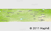 Physical Panoramic Map of Tselinograd