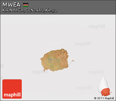 Satellite 3D Map of MWEA, cropped outside