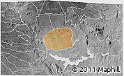 Satellite 3D Map of MWEA, desaturated