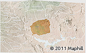 Satellite 3D Map of MWEA, lighten