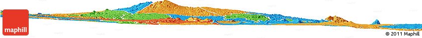 Physical Horizon Map of MWEA, political outside