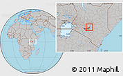 Gray Location Map of MWEA, highlighted parent region
