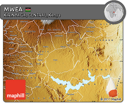 Physical Map of MWEA